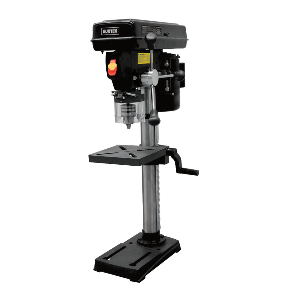 Taladro estacionario de banco 5/8", 3/4 HP, 550 W, 120 V, 2950 RPM Surtek TB658B