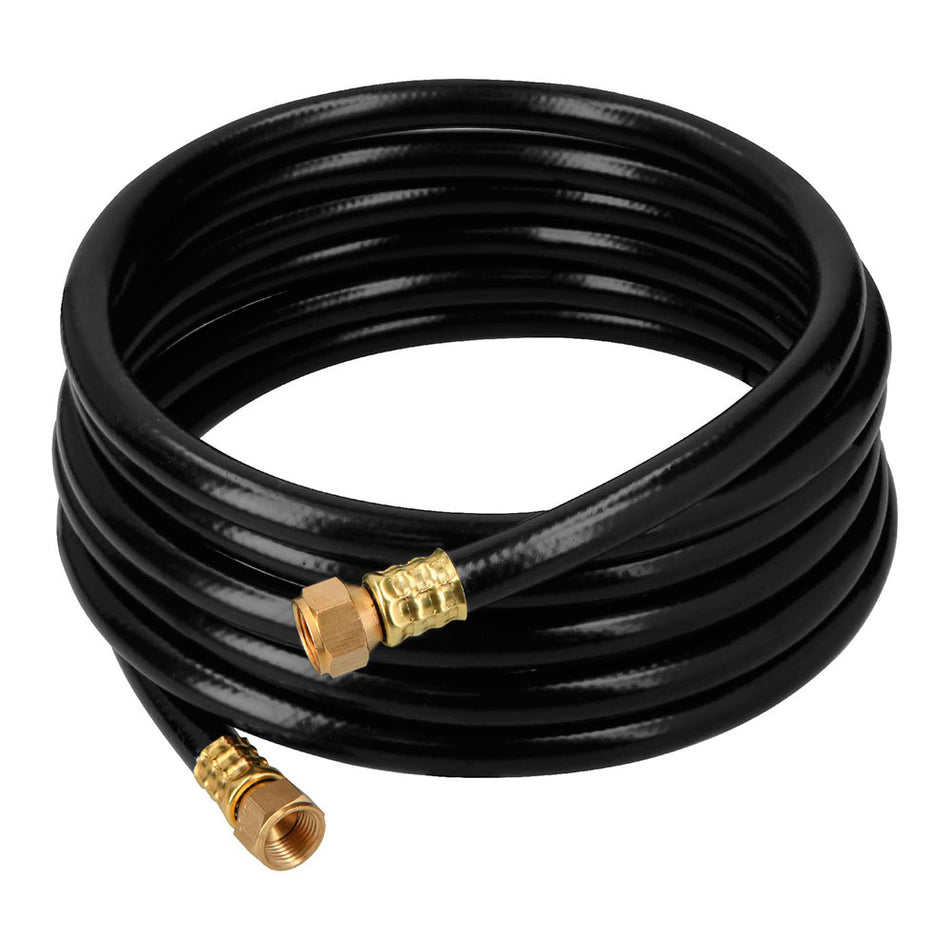 Manguera para gas 3/8' flexible negra de