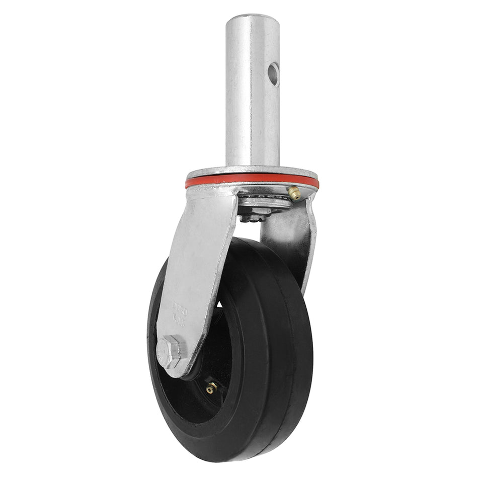 RODAJA ANDAMIO HULE FIERRO GIRATORIA 6" DOGOTULS ZF5151