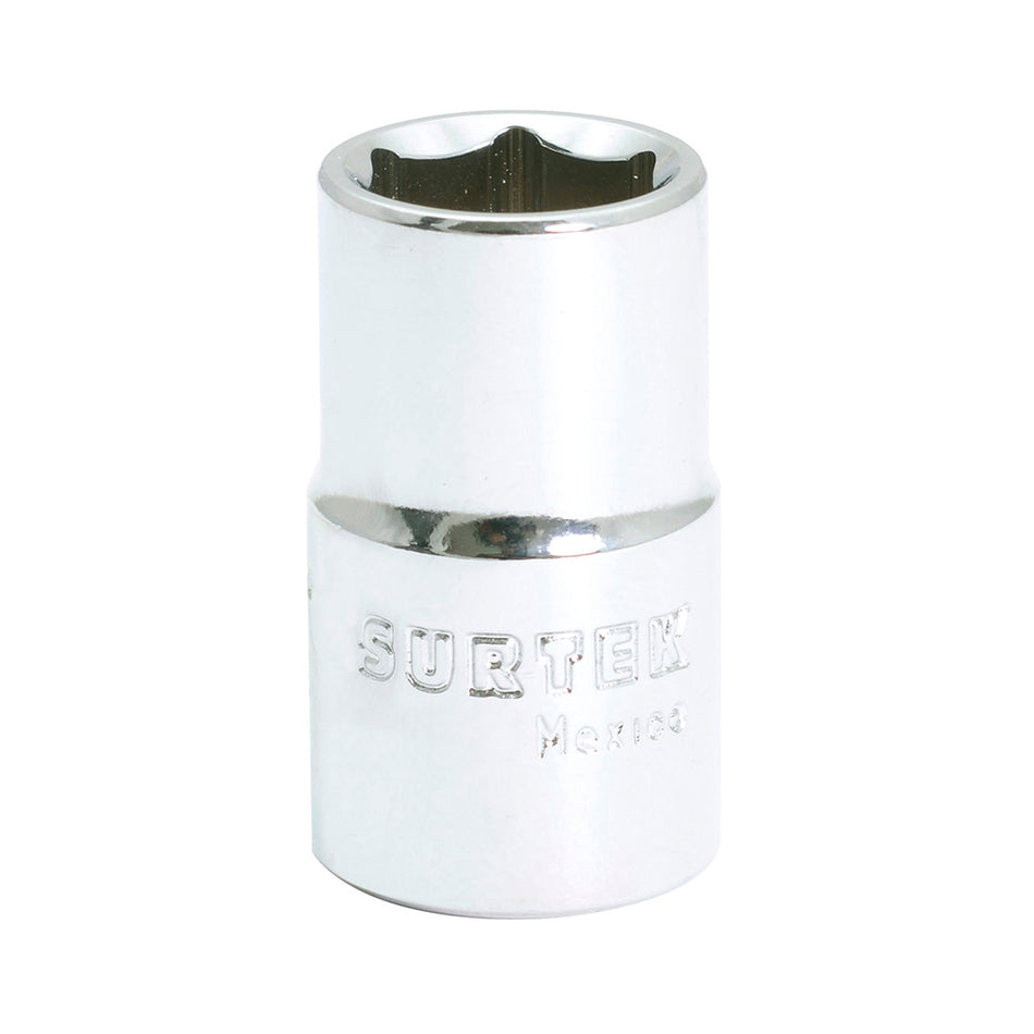 Dado en pulgadas cuadro de 1/2", 6 puntas, 1/2" Surtek F5816H