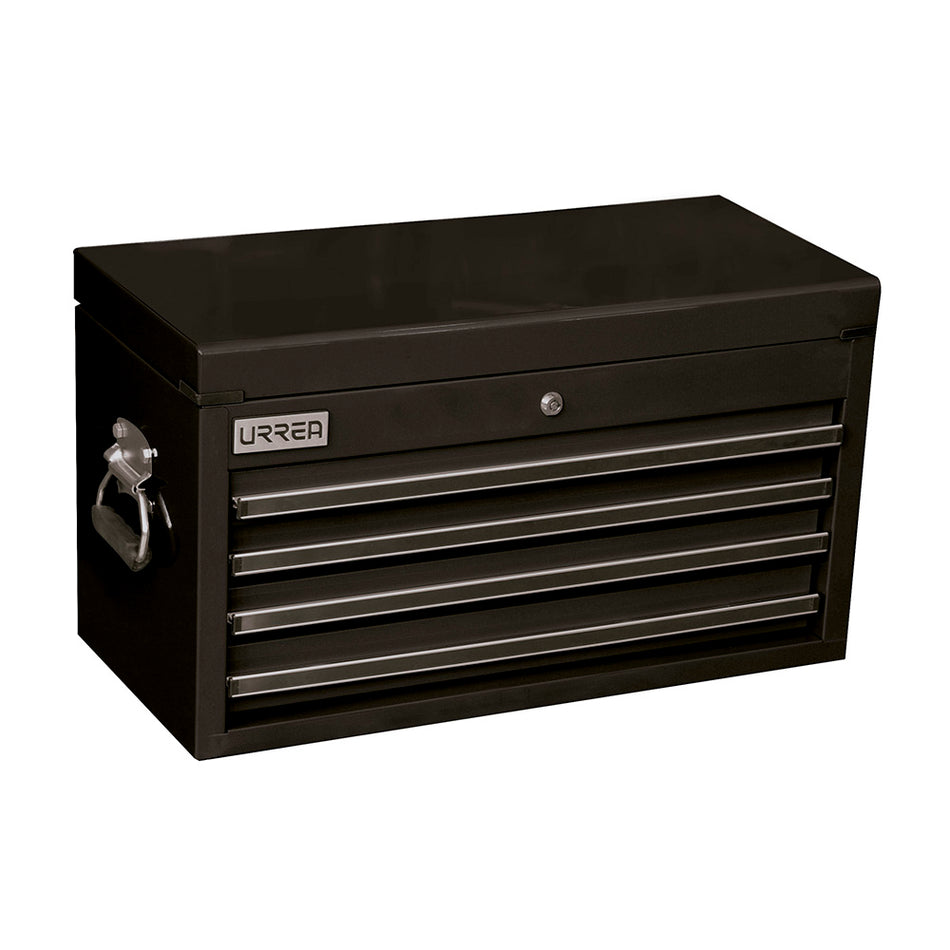 Gabinete superior 4 gavetas color negro serie X 27" Urrea X27S4N