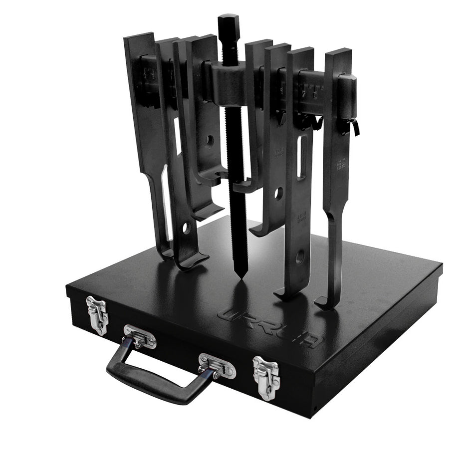 Extractor quijada recta tipo "A" fosfatizada 6 ton, 15 piezas en caja metálica Urrea 4212SJBB