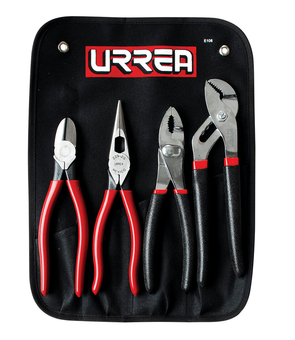 Juego combinado de pinzas, 4 piezas Urrea J200G
