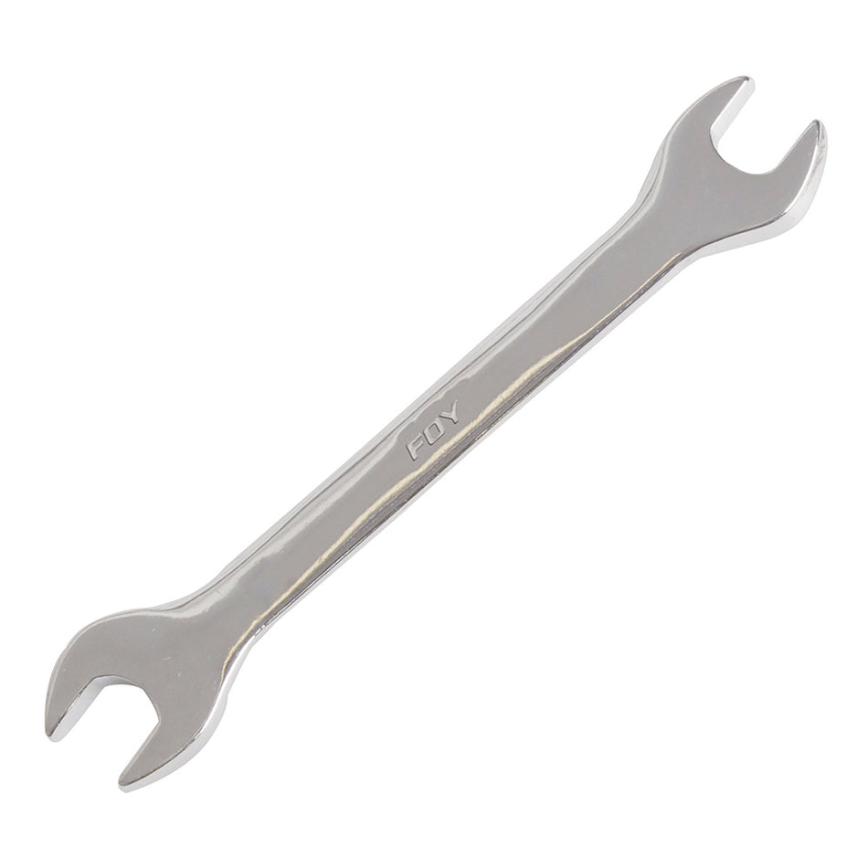 Llave española pulido espejo métrica, 12 x 13 mm Foy EM1213