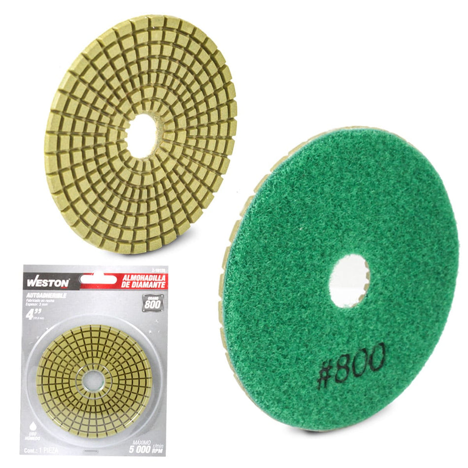 ALMOHADILLA DE DIAMANTE PARA PULIDO 4 G8