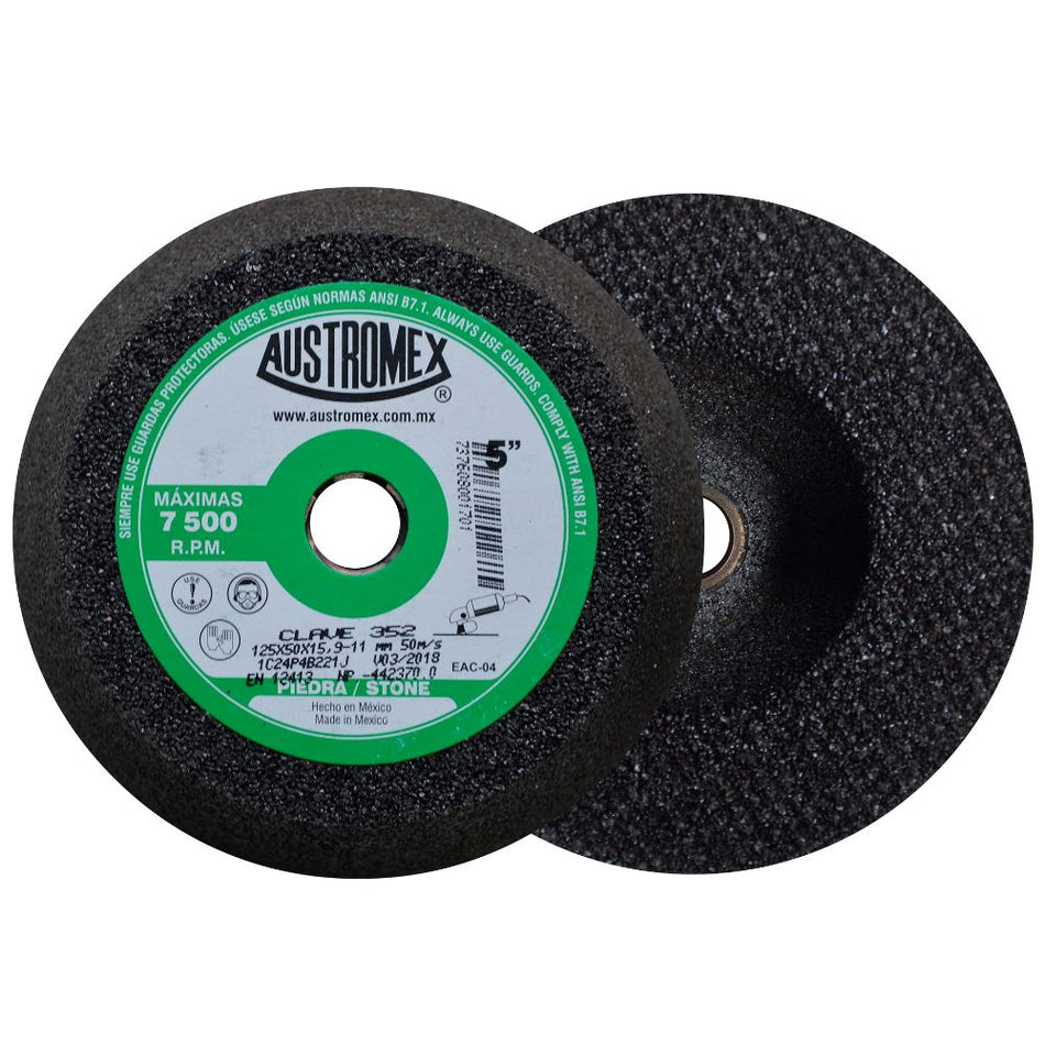 Copa abrasiva de 125 x 50 x 15.9-11 mm p
