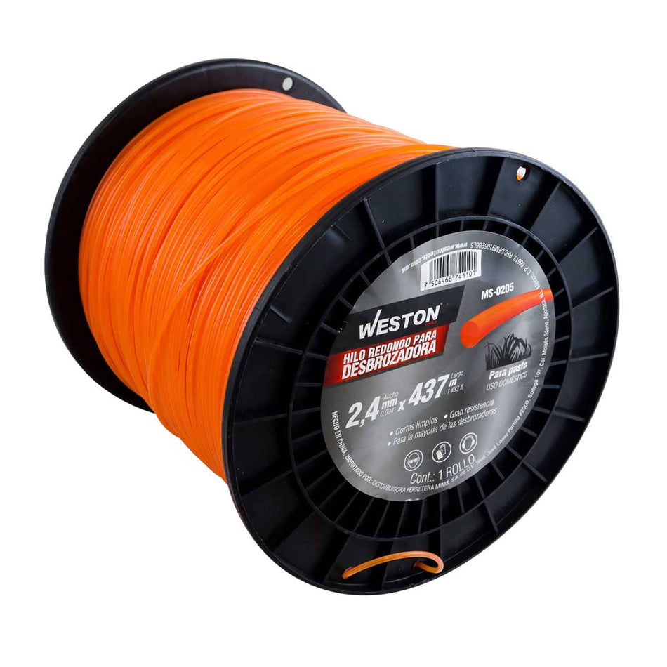 HILO REDONDO P/DESBROZADORA EN CARRETE 2