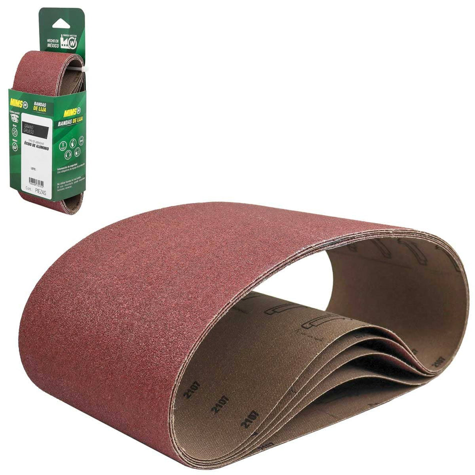 BANDA MIMS ÓXIDO DE ALUMINIO 4"X 24" G40