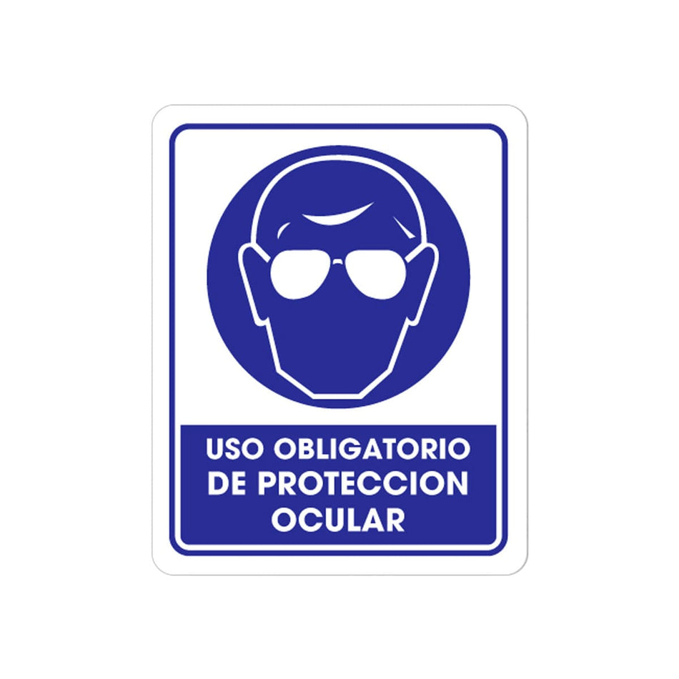 SEÑALAMIENTO USO PROTECCION OCULAR 25 X
