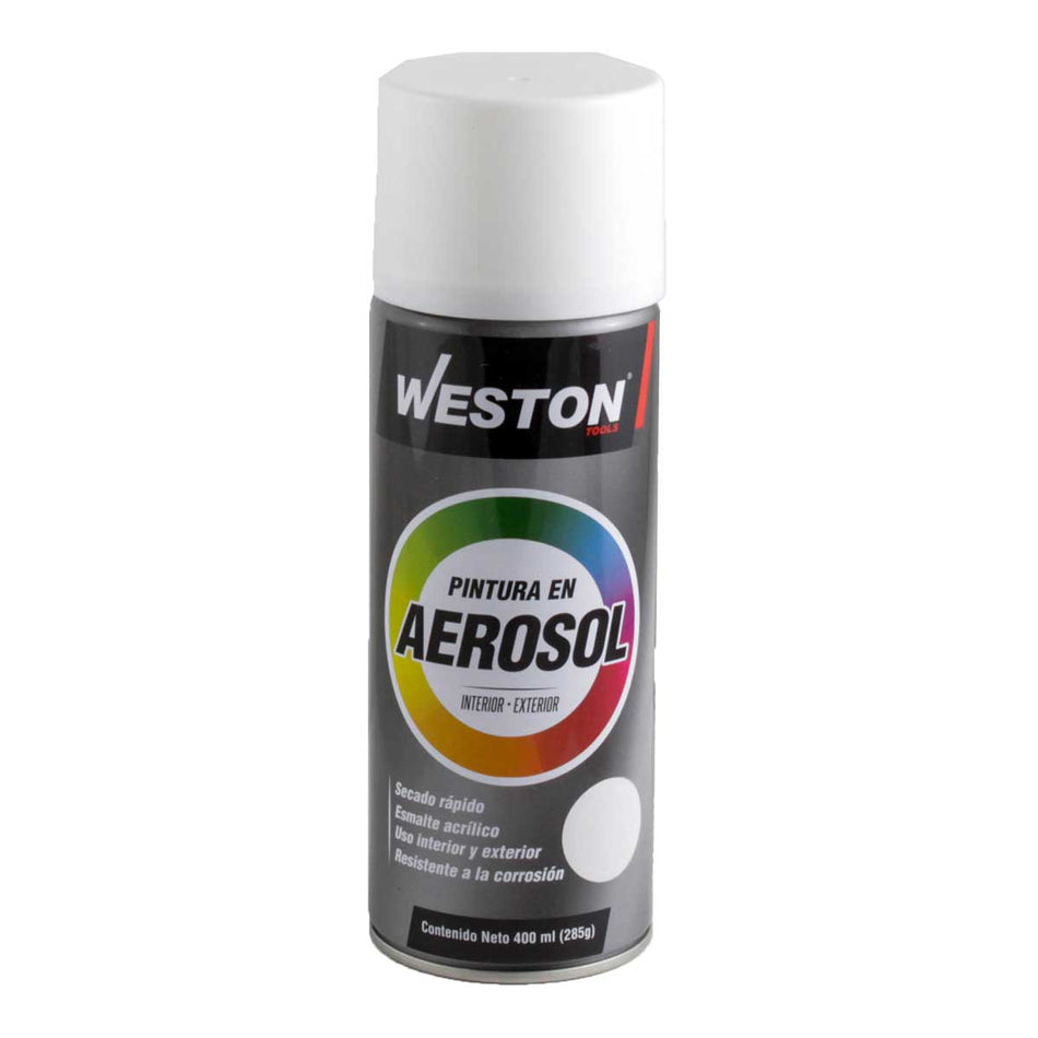 PINTURA EN AEROSOL BLANCO MATE
