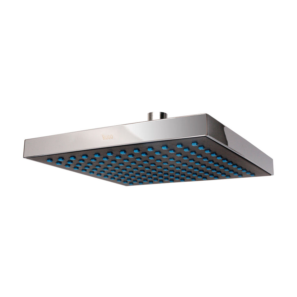 8" REGADERA CUADRADA ANTISARRO PLAS.CROM