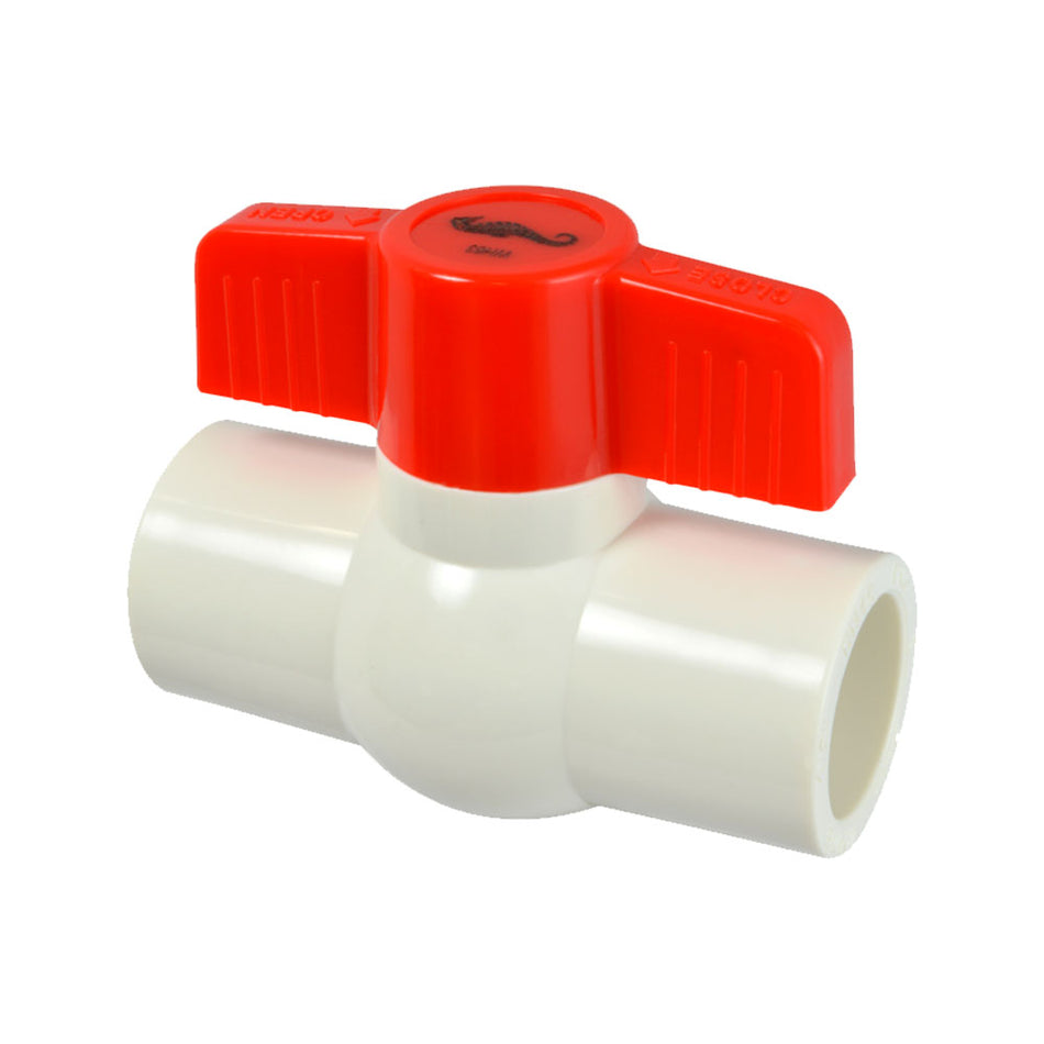 13MM.VALVULA D/ESFERA CEMENTAR PVC, RUGO