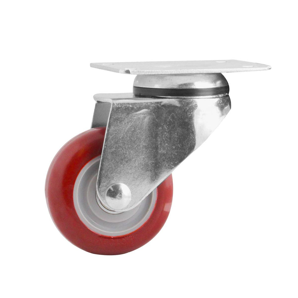 RODAJA MARRÓN PU GIRA. 4X1-1/4", WESTON