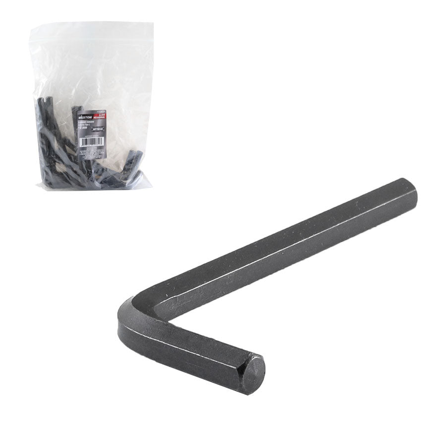 LLAVE HEXAGONAL L CORTA CrV  8MM  (PRECI
