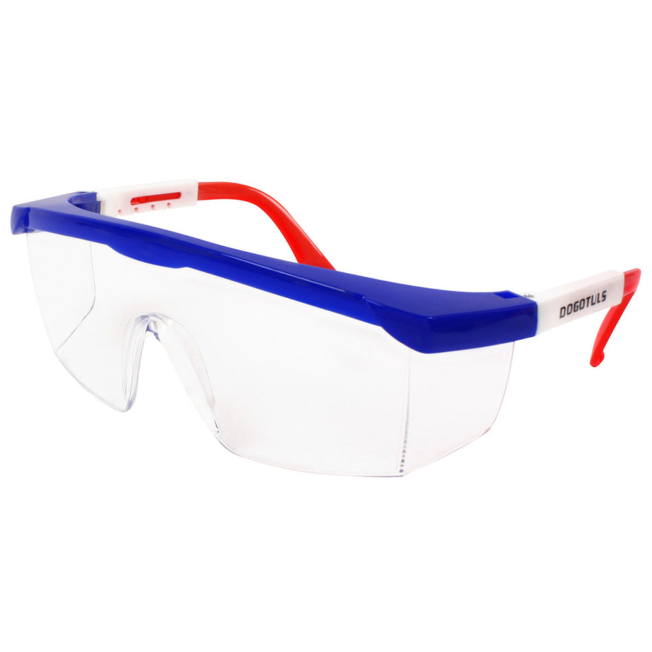 LENTE DE SEGURIDAD TRANSPARENTE 3COLORES DOGOTULS SH3004