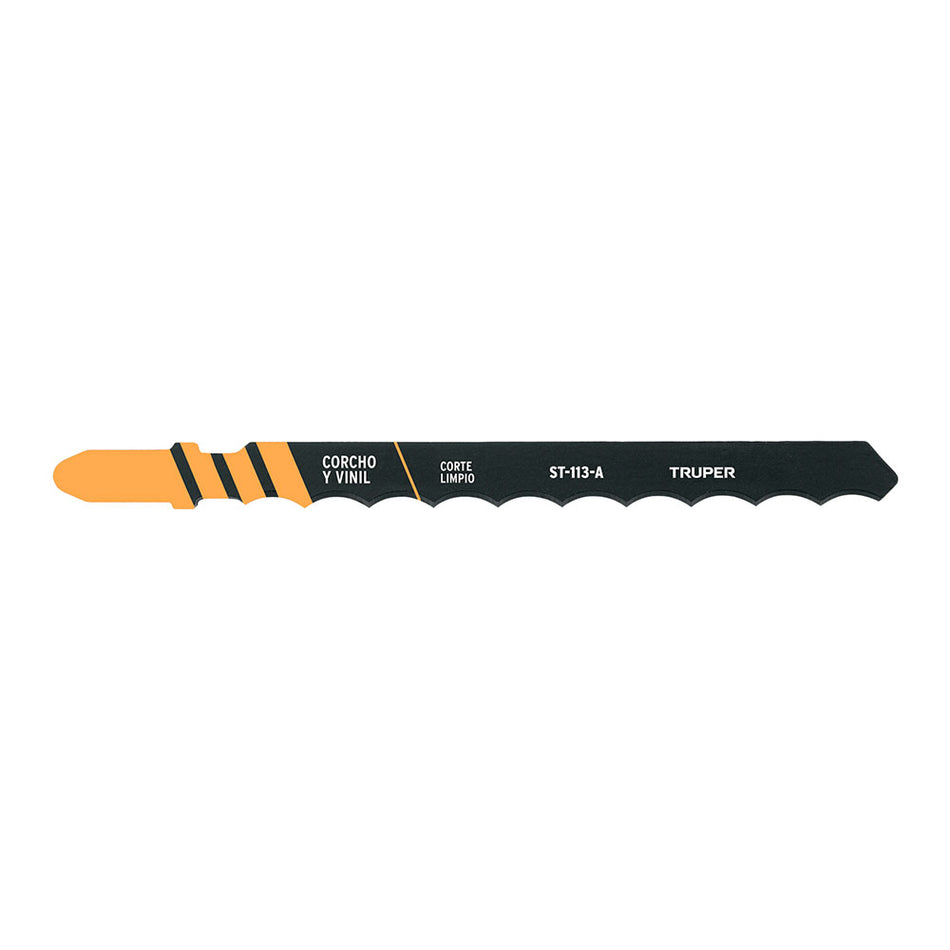 Blíster 5 seguetas T, cuchilla HCS, para