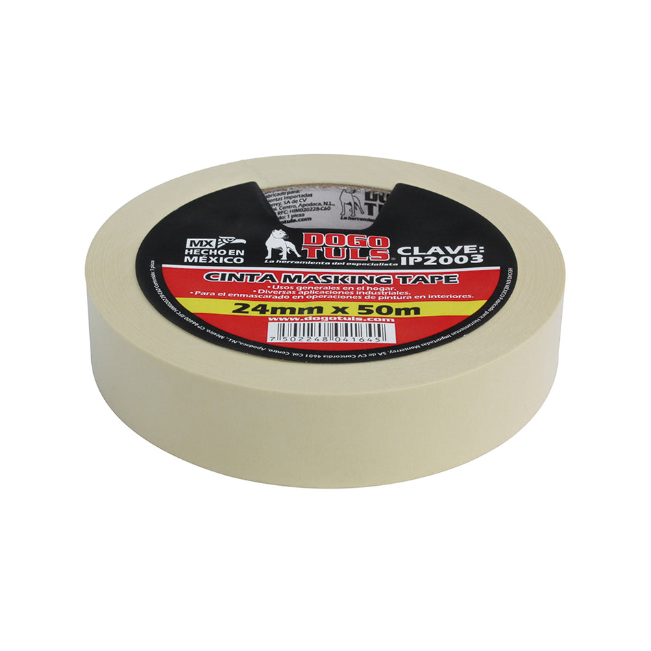 CINTA MASKING TAPE 1" 50mts USO GRAL DOGOTULS IP2003