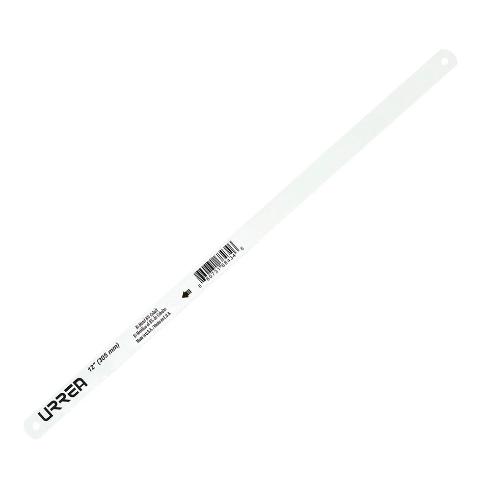 Segueta bimetálica de 12", 18 DPP, 10 piezas Urrea HB1218B