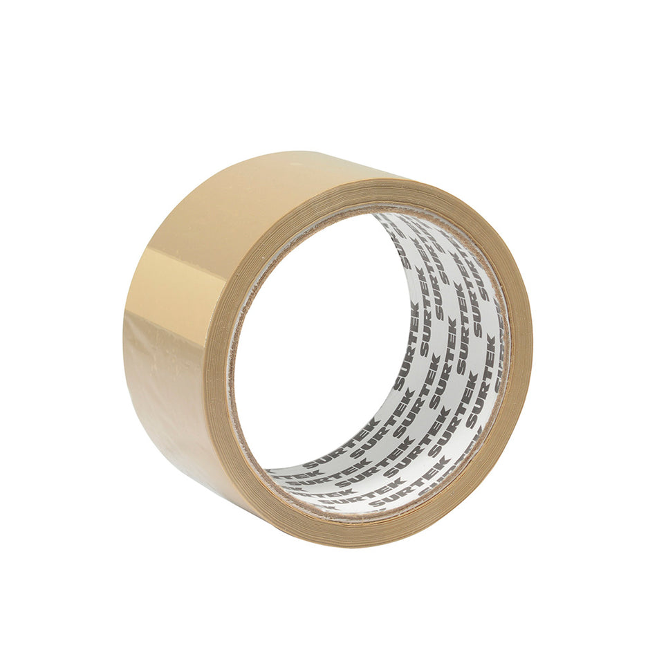 Cinta canela hot melt para empacar 48 mm x 150 m Surtek 138018