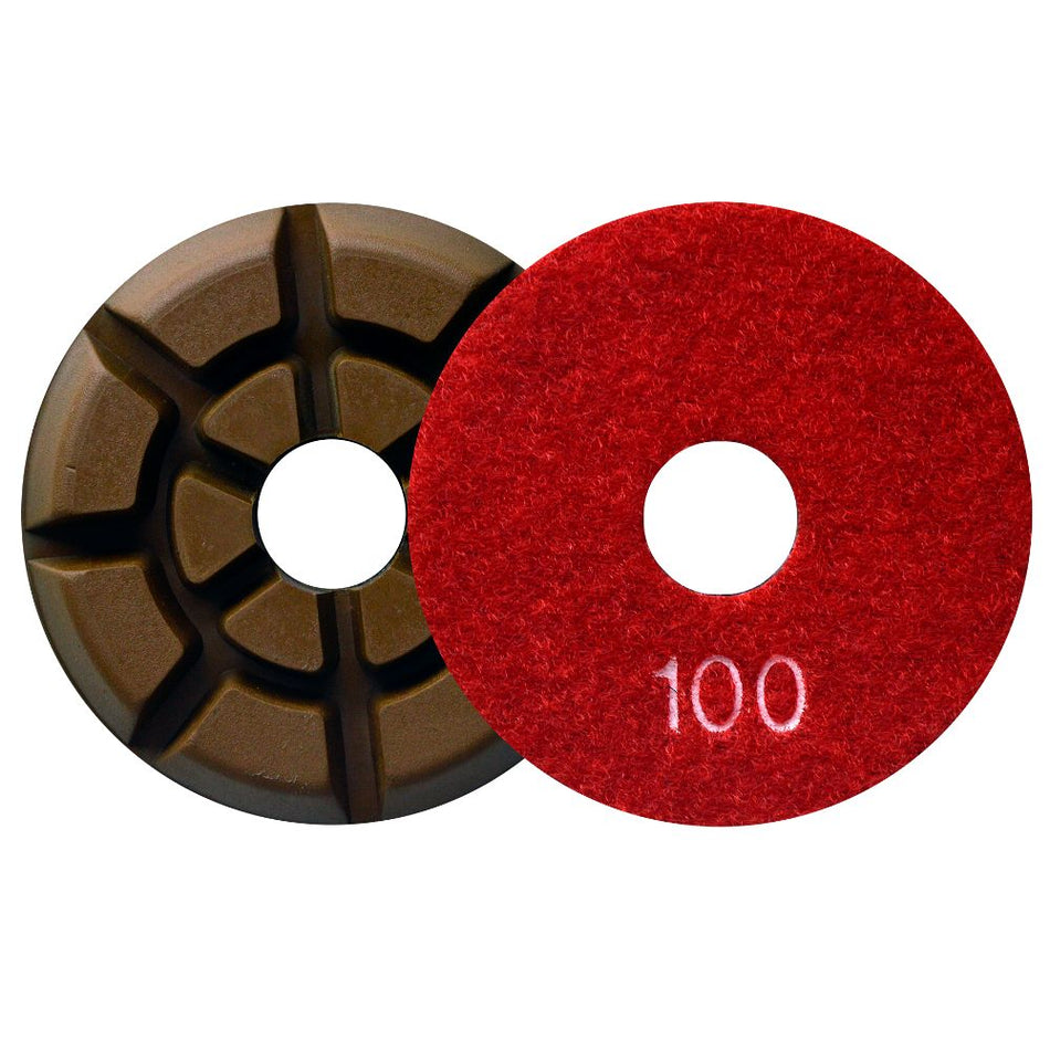 Pad de diamante de 80 x 10 mm para pulid