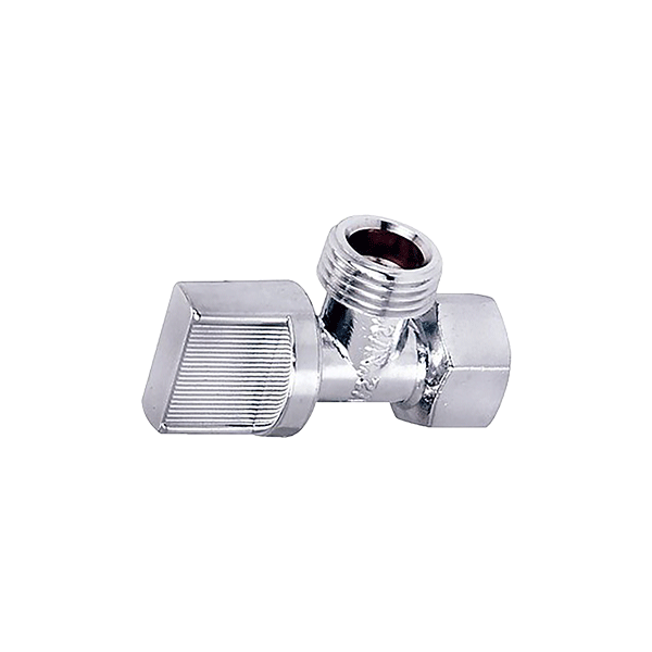 LLAVE CONTROL ANGULAR NIQUELADA