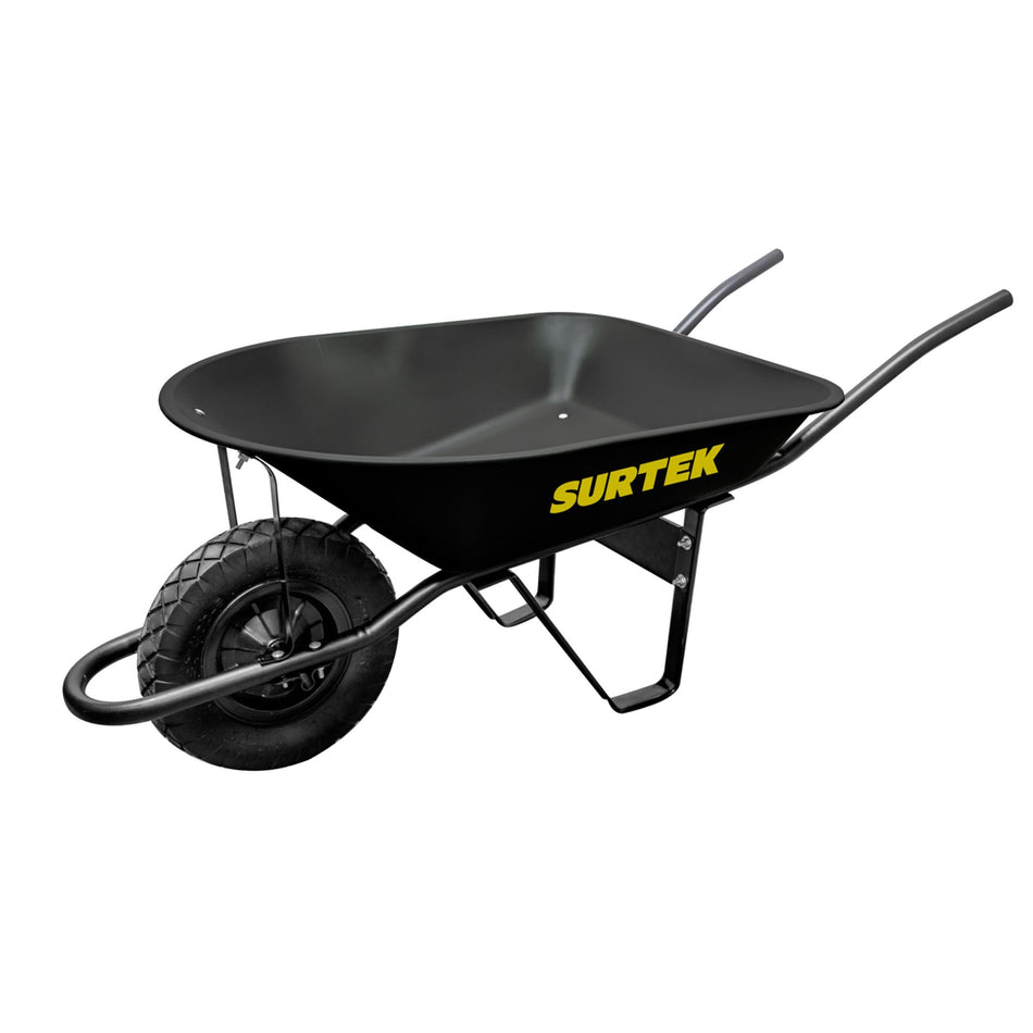 Carretilla ligera con bastidor metálico 4 Ft llanta imponchable, SURTEK CSG40X