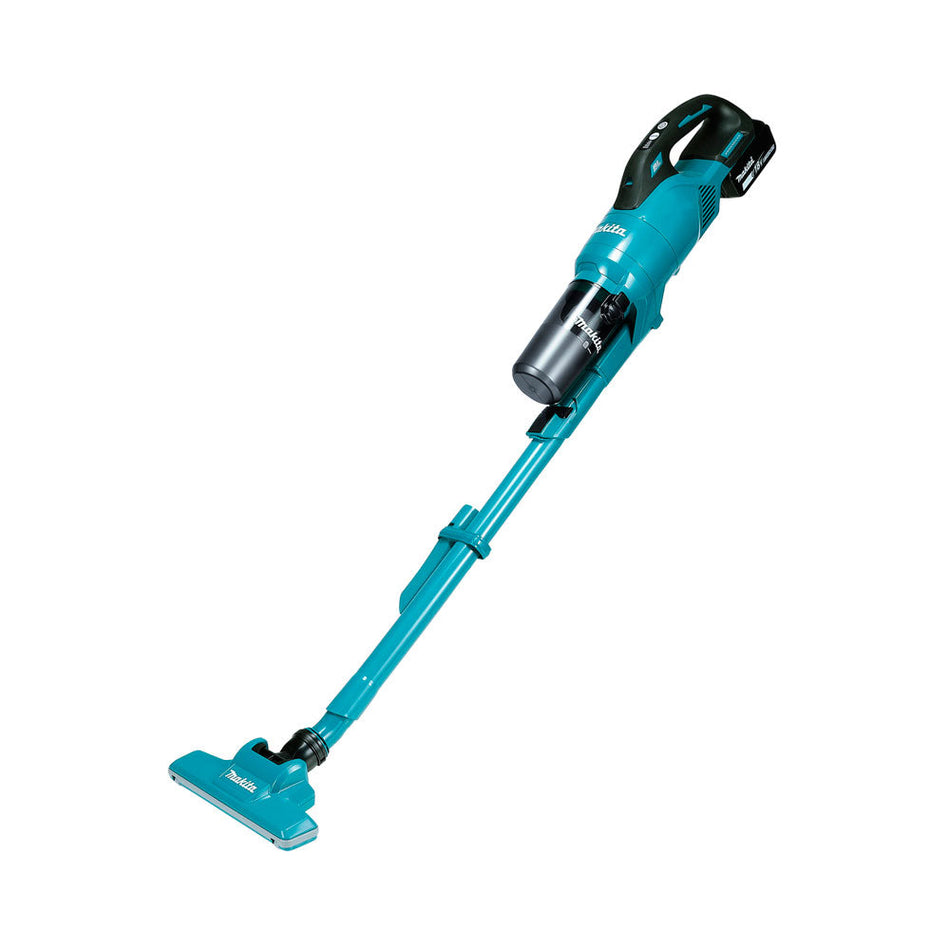 ASPIRADORA INALAMBRICA 18kPa 1.0 m3/min 18V C/1 BATERIA 3.0Amp Y CARGADOR MAKITA DCL286FRFB