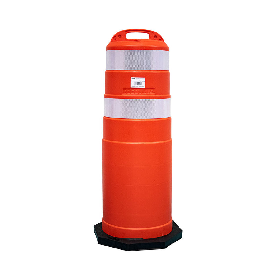 TRAFITAMBO NARANJA 2 REFLEJANTES Y BASE DOGOTULS DOGOCT3014