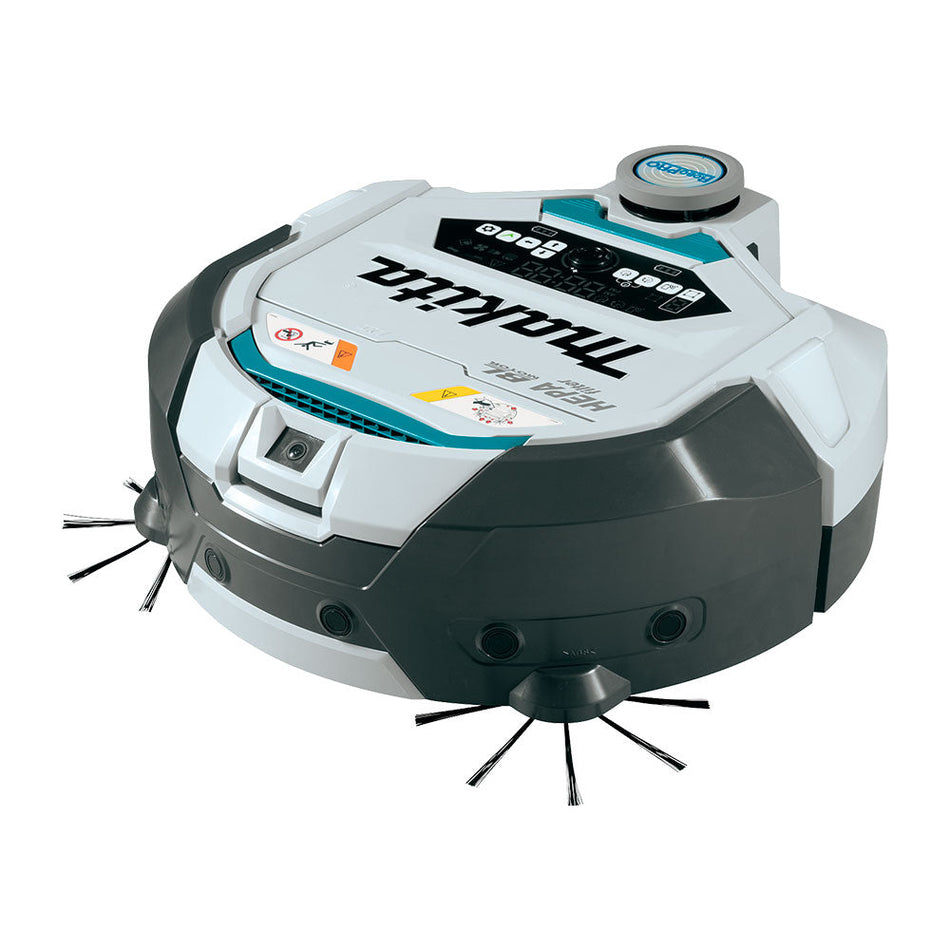 ASPIRADORA ROBOTICA AREA LIMPIEZA 300-500M2 C/CONTROL REMOTO 18V + 18V (SOLO HERRAMIENTA) MAKITA DRC300Z
