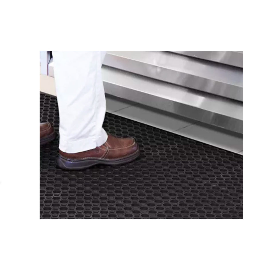 TAPETE ANTIDERRAPANTE NEGRO GROSOR ULINE H-1704