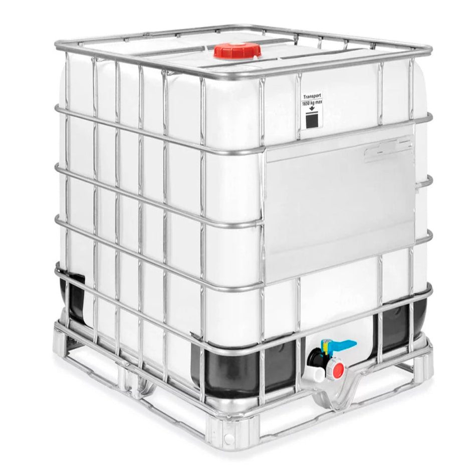 TANQUE IBC CON TARIMA DE ACERO 275 GALONES ULINE H-3886