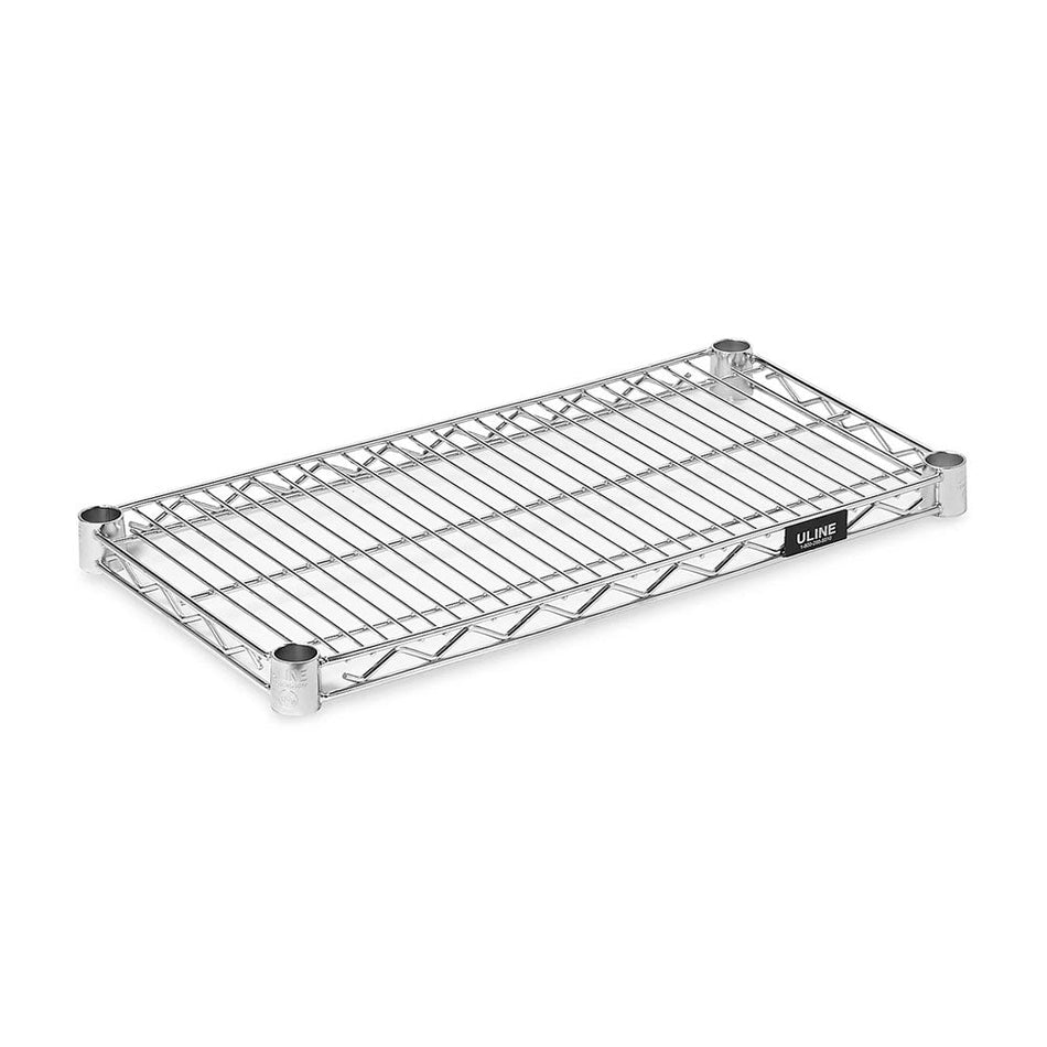 REPISA DE ALAMBE DE ACERO INXIDABLE ADICIONALES-24 X 12" ULINE H-8392