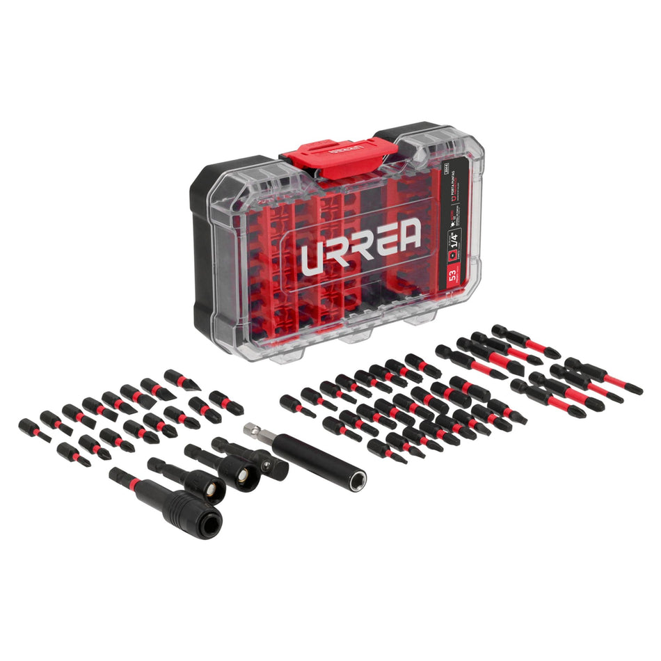 Juego de puntas de destornillador de impacto, 53 piezas, URREA JIM4