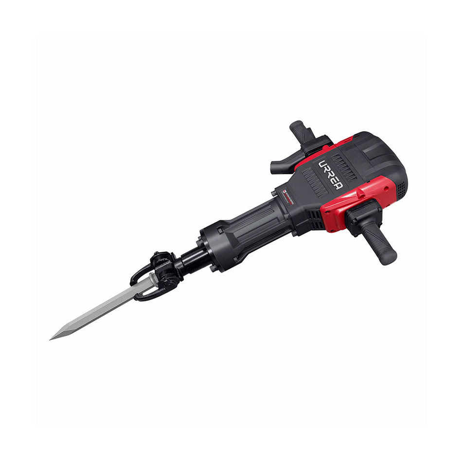 Martillo demoledor con control anti-vibración, zanco hexagonal 2000W, 120V, 62J, 1000 IPM, URREA MD1062