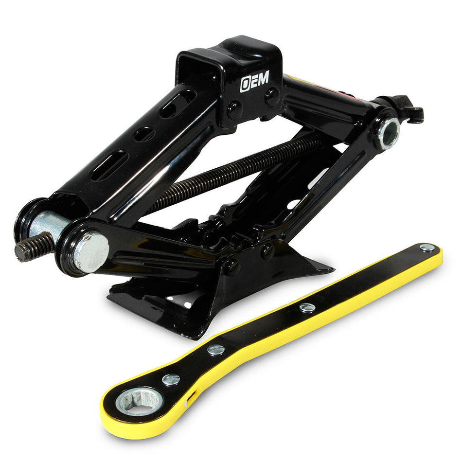 OEM Gato de tijera con matraca (1 ton), MIKELS