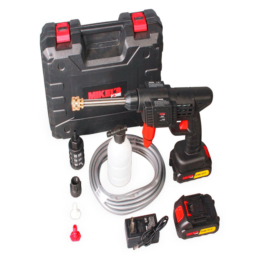 HIDROLAVADORA INALAMBRICA PISTOLA 21V  MIKELS HID-21