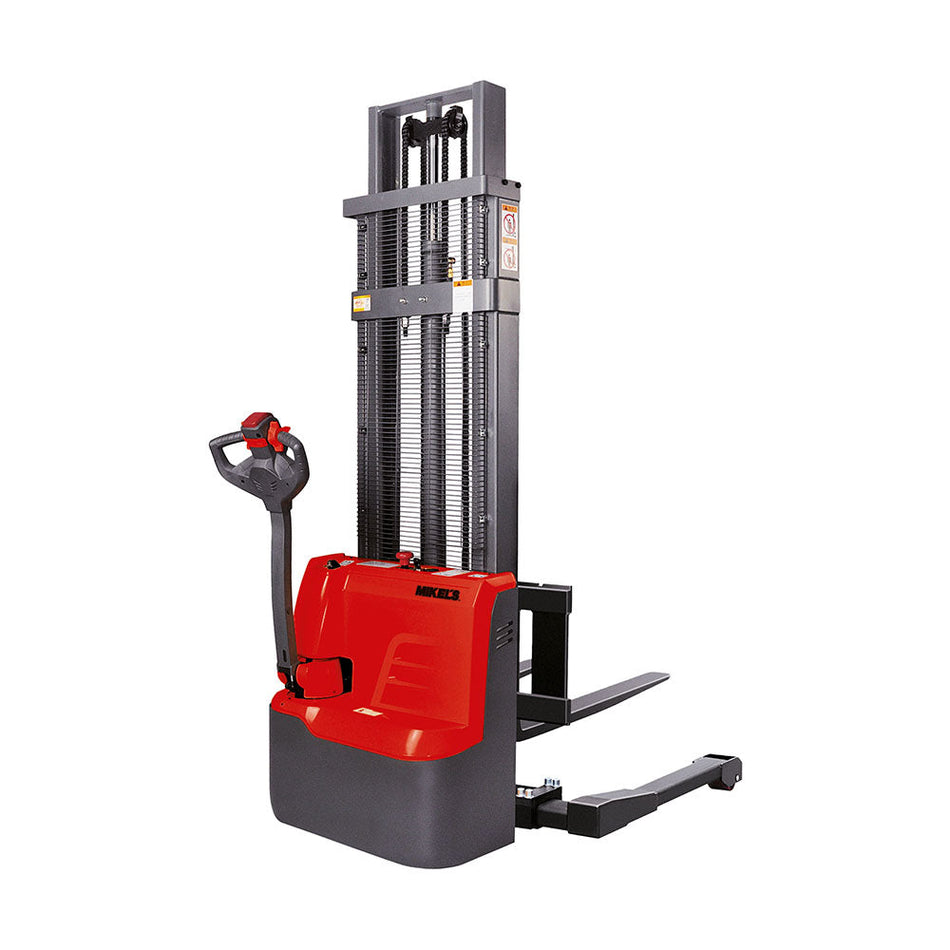 Montacargas eléctrico, extra ancho (1.5 ton), MIKELS