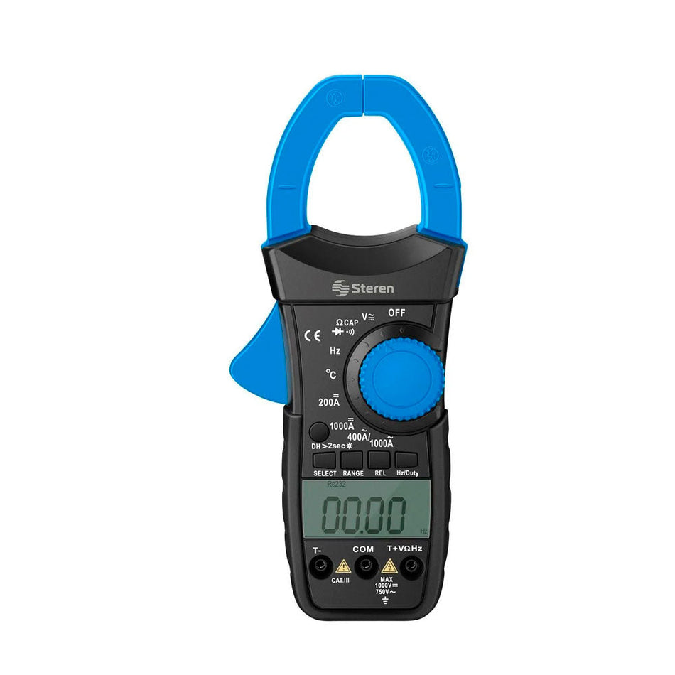MULTIMETRO DE GANCHO PROFESIONAL STEREN MUL-115