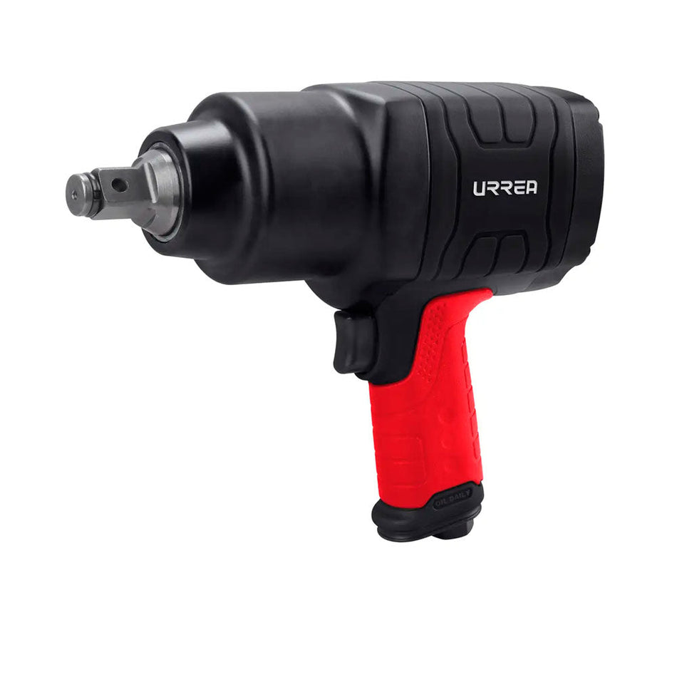 Pistola de impacto neumática cuadro de 1/2" 590 Ft-lb composite sistema twin hammer, URREA PC731A