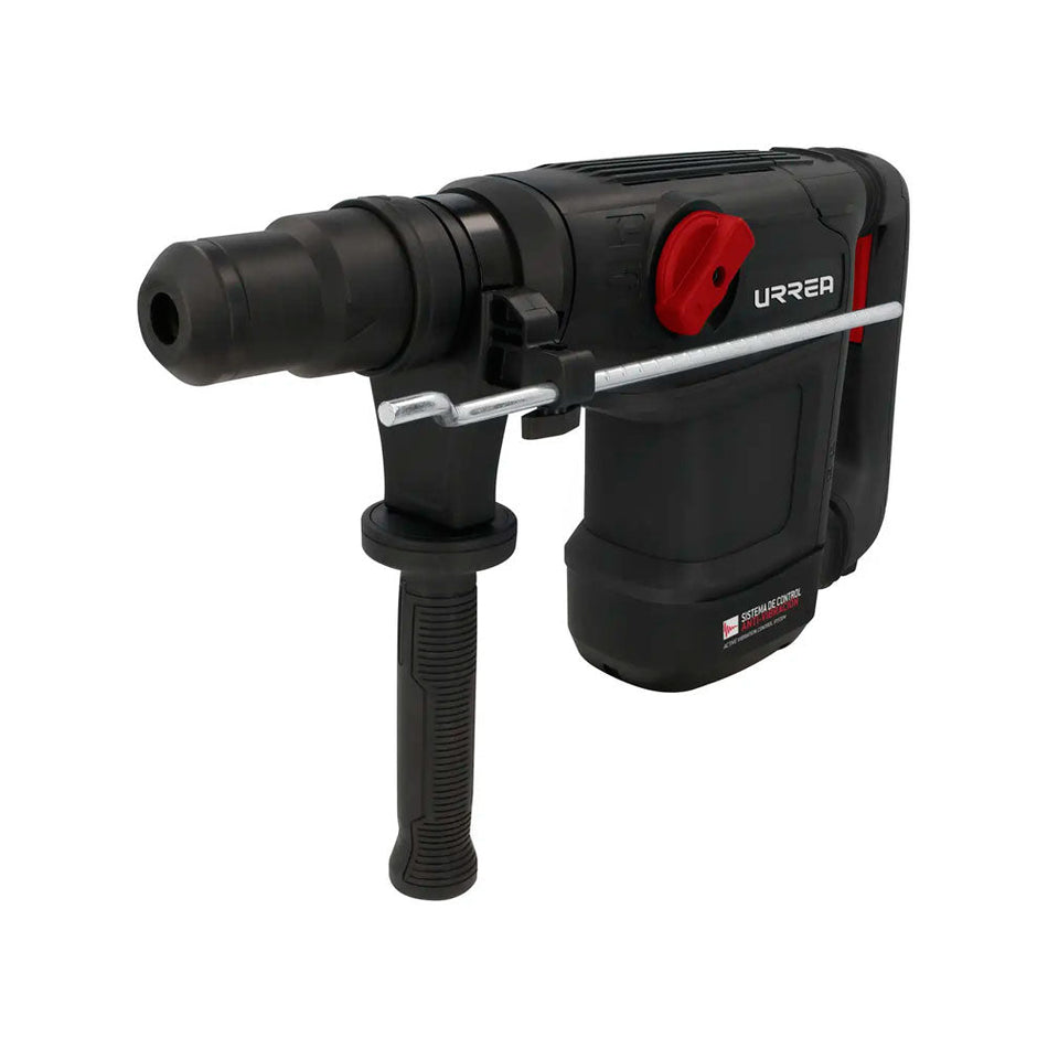 Rotomartillo electroneumático SDS Max 900W, 120V, 4.5 J, 0-850 RPM, URREA RME1010