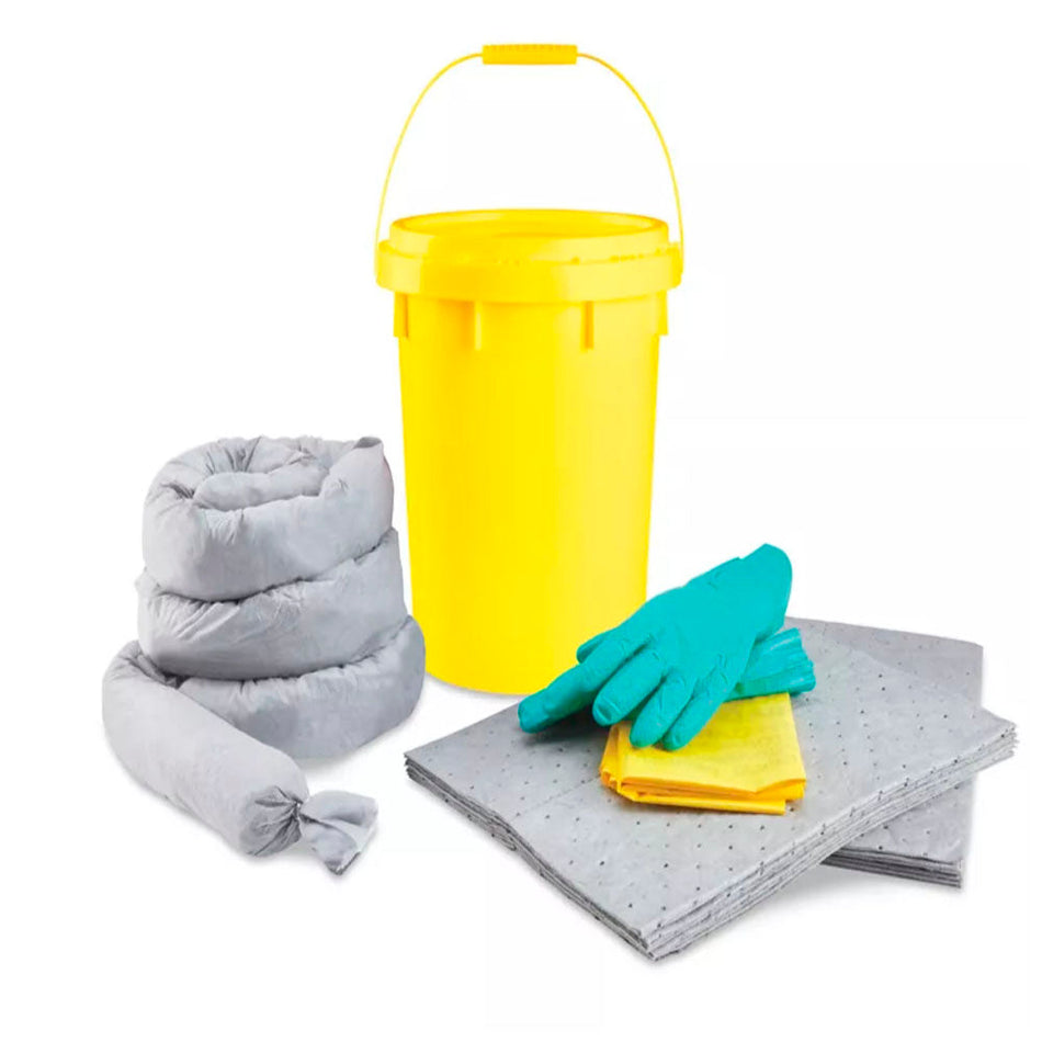 KIT UNIVERSAL PARA DERRAMES EN CUBETA - 6.5 GALONES ULINE S-23399