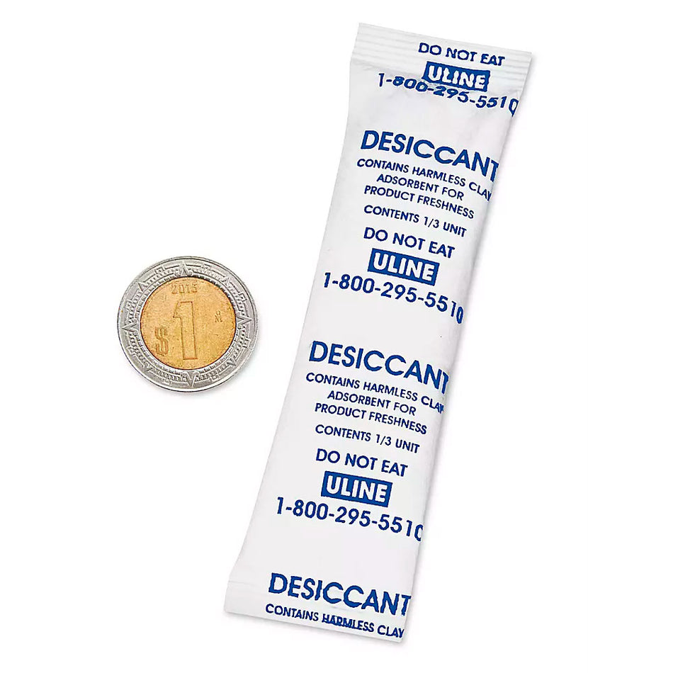 DESECANTES DE ARCILLA EN BOLSA TIVEK 1/3 ULINE S-5164