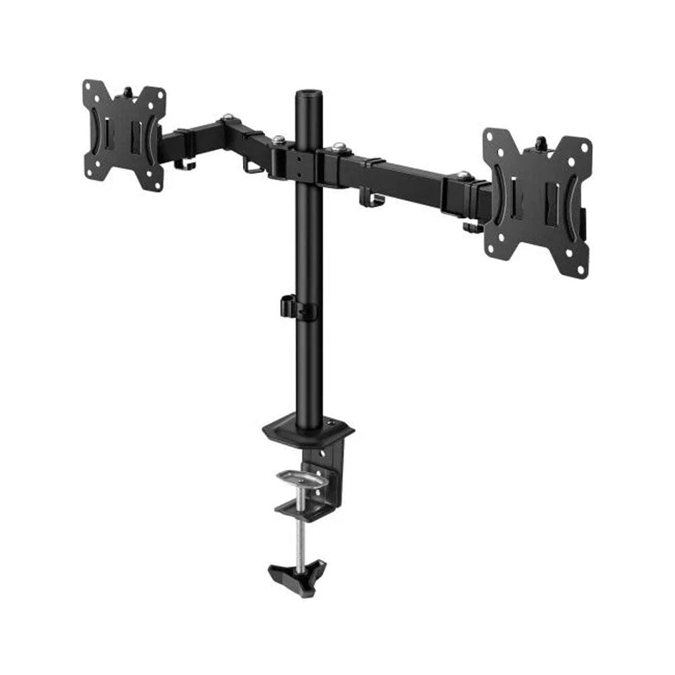 SOPORTE DOBLE DE ESCRITORIO PARA MONITORES DE HASTA 32" STEREN STV-215