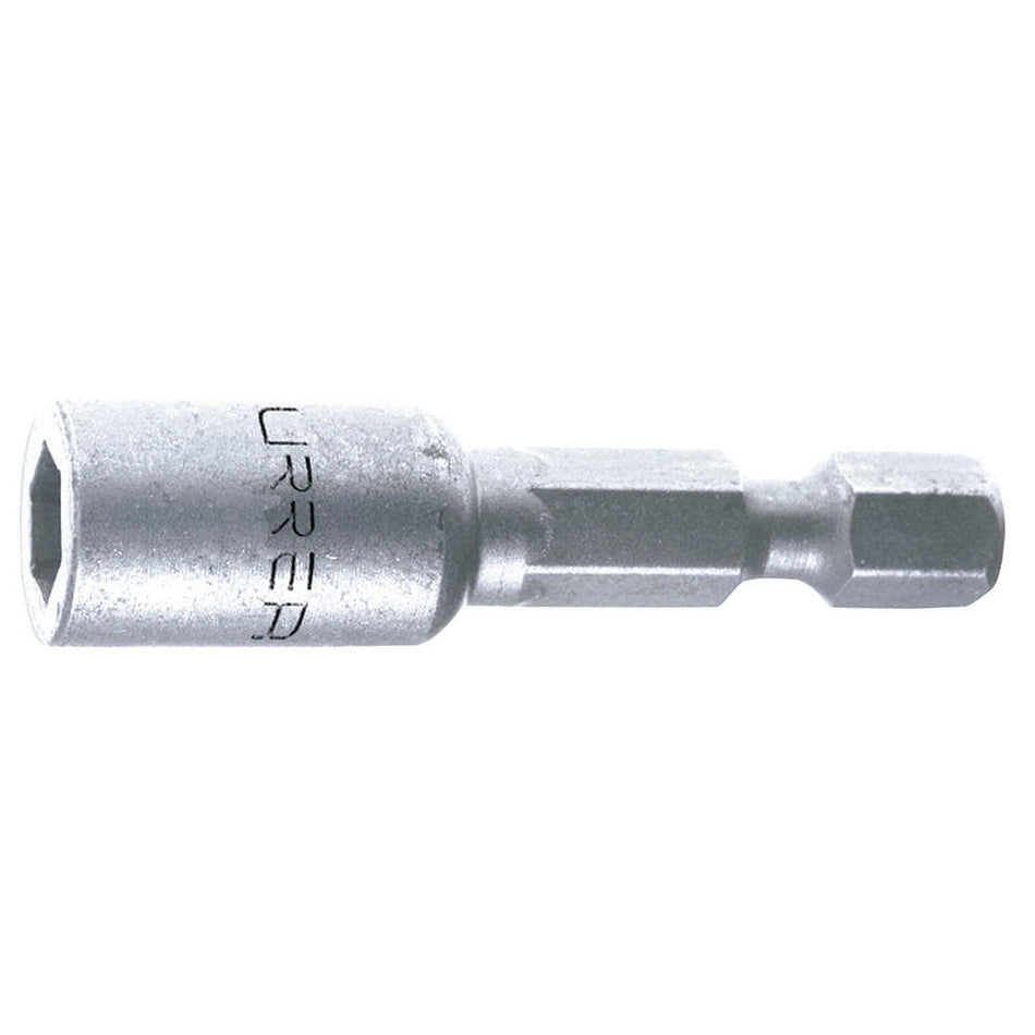 Punta de caja de poder con imán en pulgadas hexágono de 1/4", 7/16" x 1-7/8" Urrea 10592