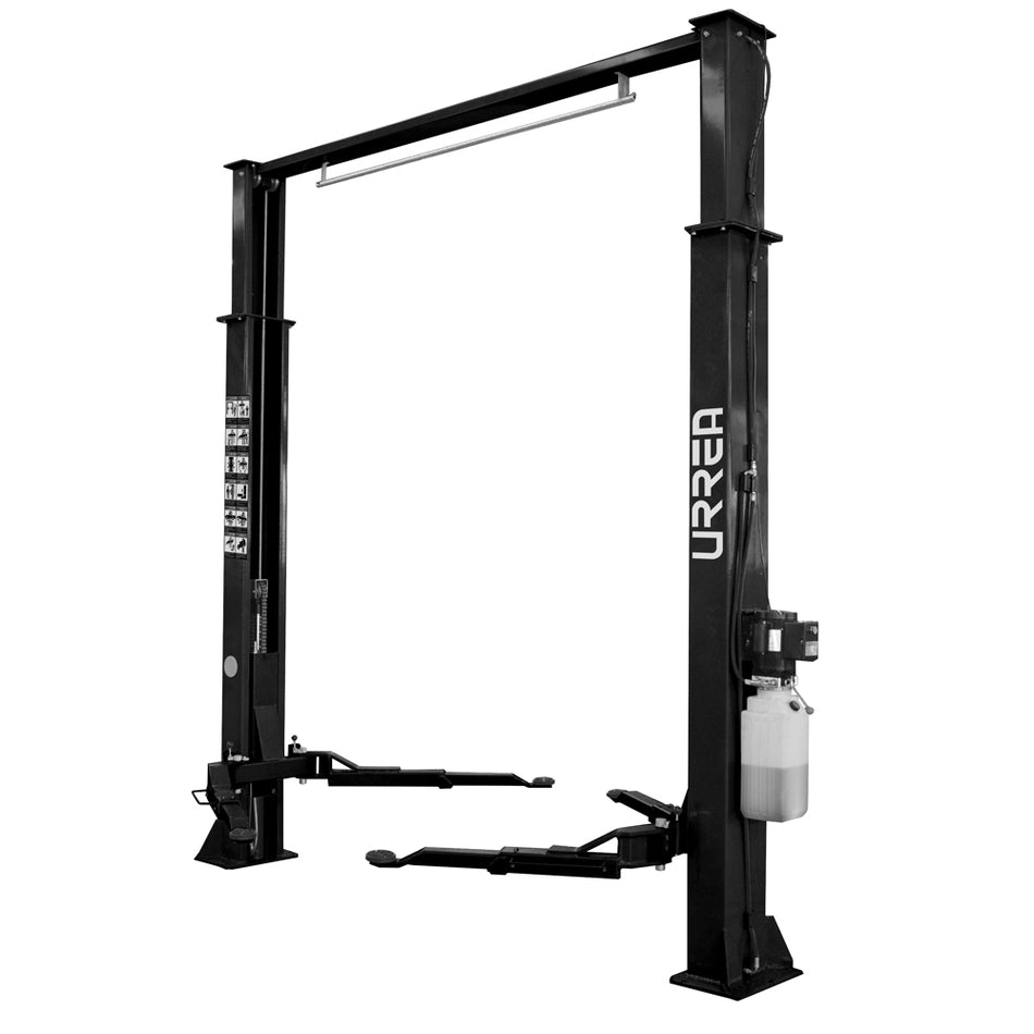 Elevador electro-hidráulico 10,000 lb con travesaño Urrea EHT10A