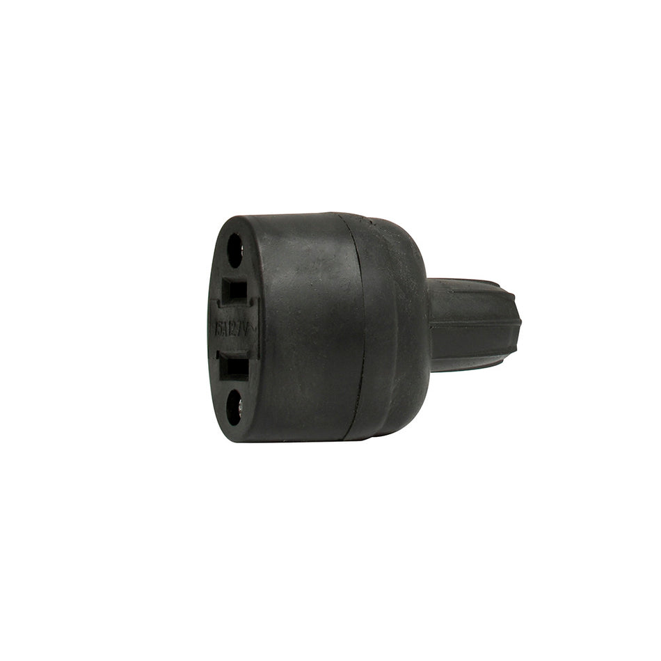Contacto de hule oval, color negro Surtek 136418
