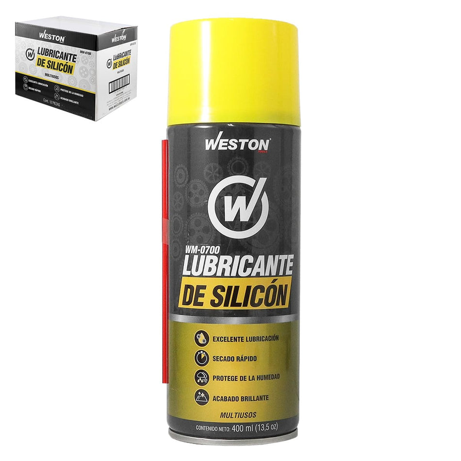 LUBRICANTE D/SILICON AEROSOL 400ml (Prec