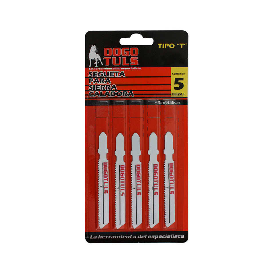 SEGUETA CALADORA 4" X 8 ZANCO TIPO T DOGOTULS PT1028