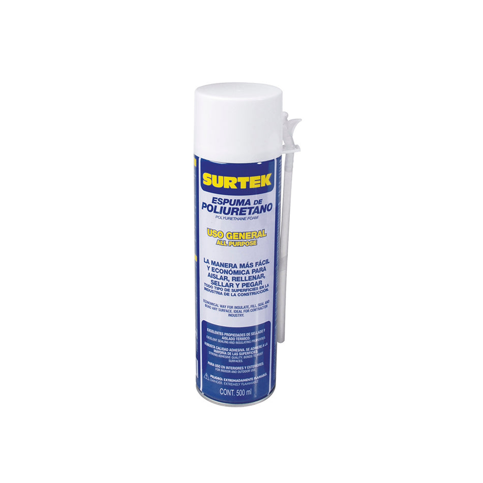 Espuma de poliuretano 500 ml Surtek 113521