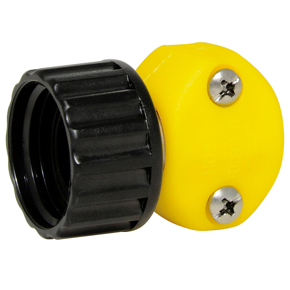 Conector para manguera de riego plástico, 5/8" a 3/4" hembra Surtek 130380